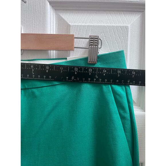 Ann Taylor New Kelly Green The Tall High Rise Eva Cuff Ankle Pant Size 6 #59646 - Picture 9 of 12